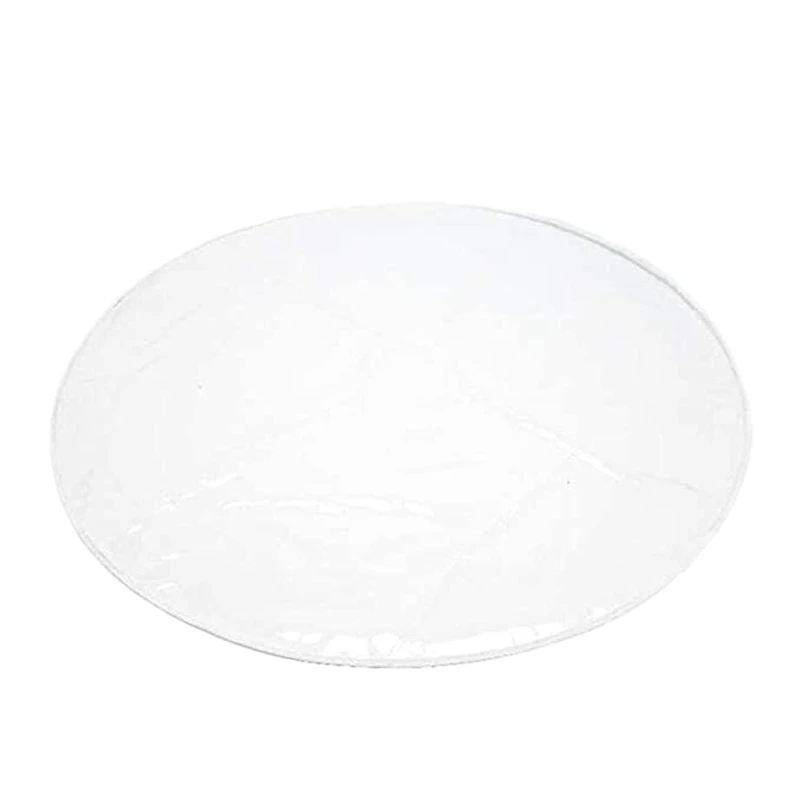 2X Splat Mat For Under High Chair/Arts/Crafts Kids Toddler Washable Large Waterproof Round Clear Chair Floor Protector