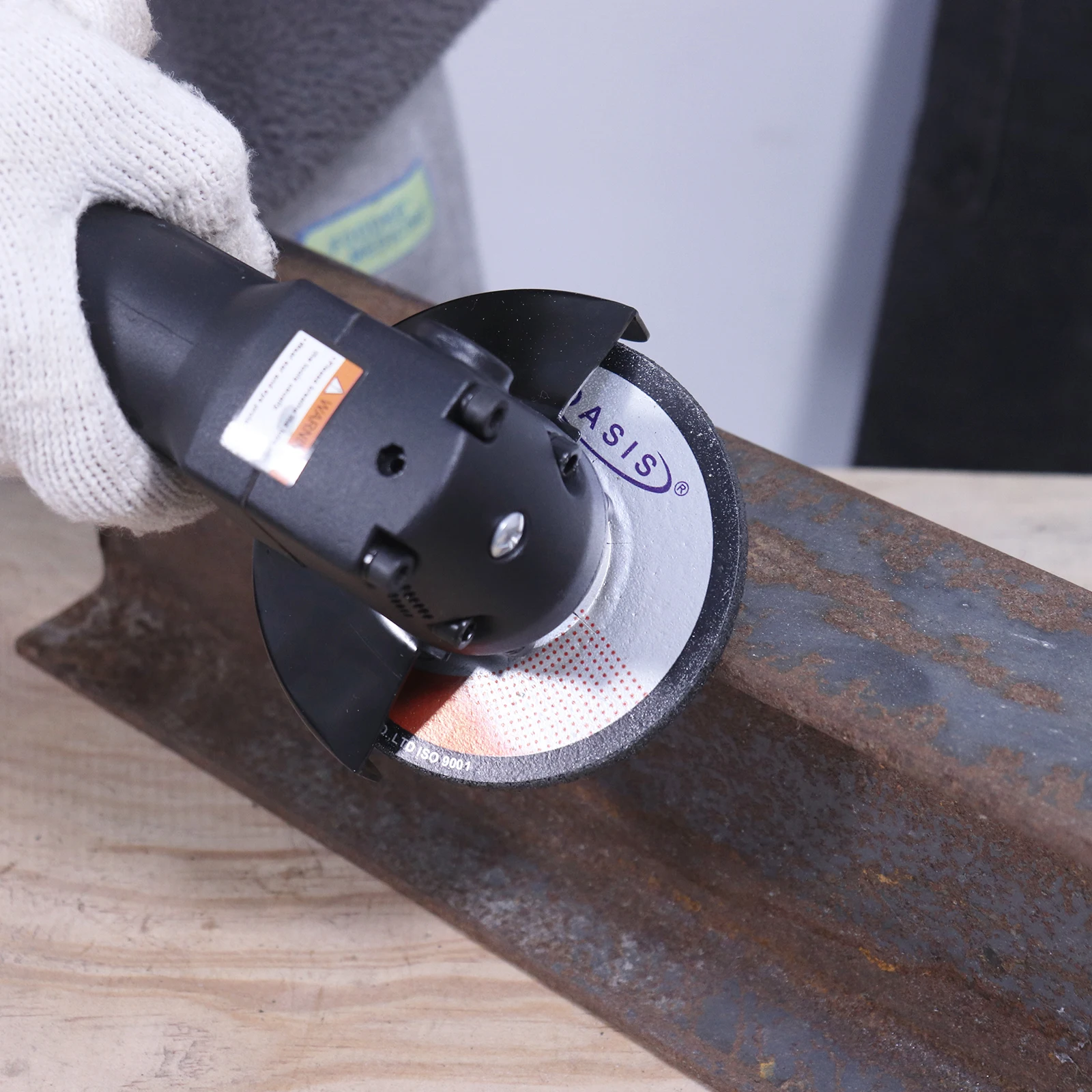 High Speed Air Grinder 4 Inch Pneumatic Angle Grinder for Metal Woodworking Cutting Polishing Multifunctional Pneumatic Tool