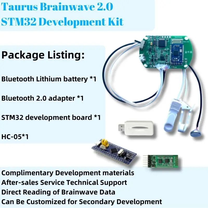 STM32 TGAM Module For Arduino Develop Kit Brainwave EEG Sensor With ...