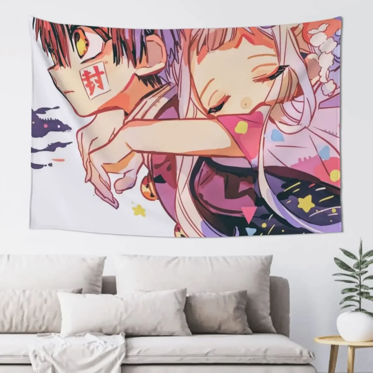 

Jibaku Shounen Hanako Kun Tapestry Bedroom Decor Aesthetic Decor Home Tapestry