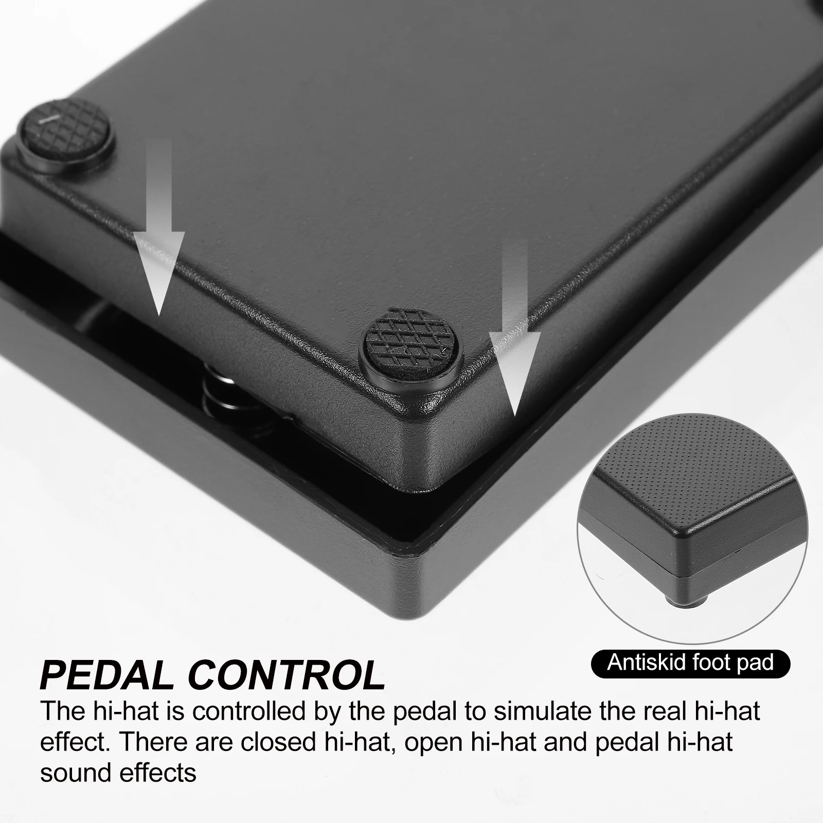 

Silicone Foldable Drum Kit Electronic Music Instrument Pad Compact Portable Roll Up USB Practice Toy for Kids Beginners