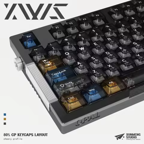 Rhythm Theme Keycap Set 103key PC Custom Translucent Keyboard Cap Cherry Profile KeyCap for Mechanical Keyboard Accessories Gift