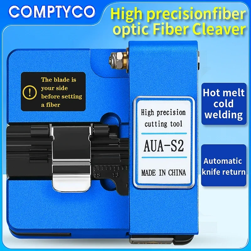 COMPTYCO Factory Price FTTH High Precision Fiber Optic Cutter for Fusion Splicing AUA-S2 SKL-S2 Hot Melt Optical Fiber Cleaver