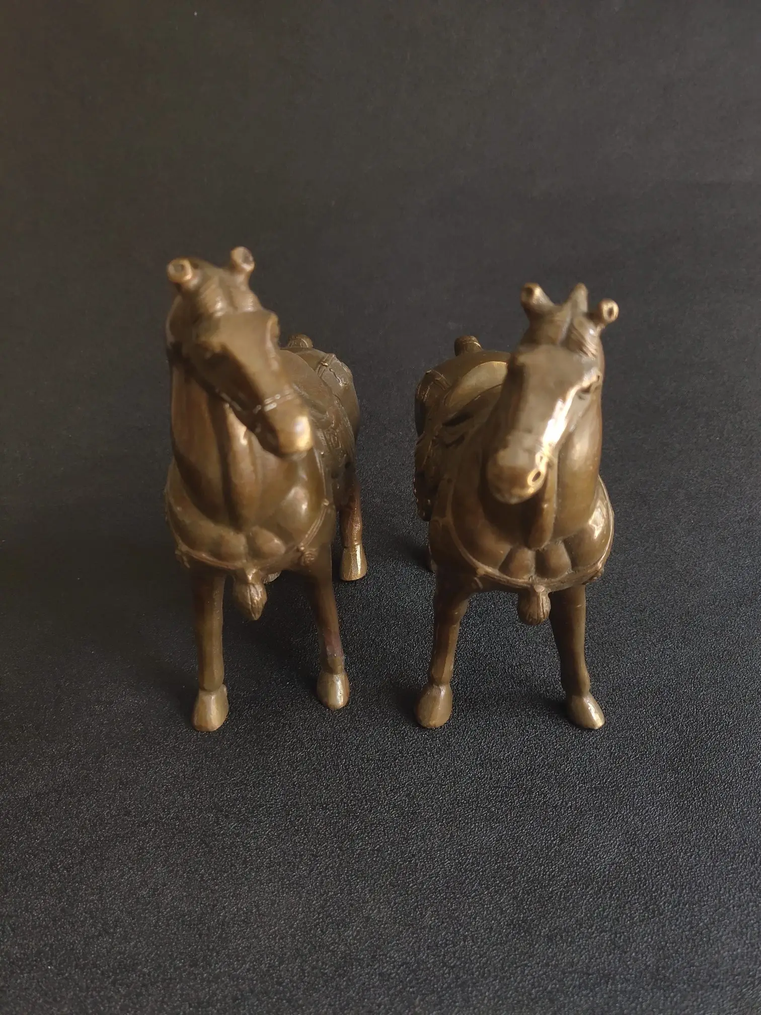 Home Crafts Pure Copper Tang Horses Finely Crafted With Exquisite Appearance