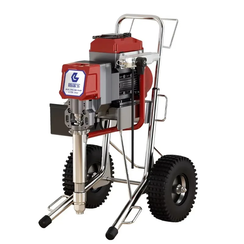New Product High Pressure Airless Paint Putty Spraying Machine With Piston For Wall Painting Machine GTB980