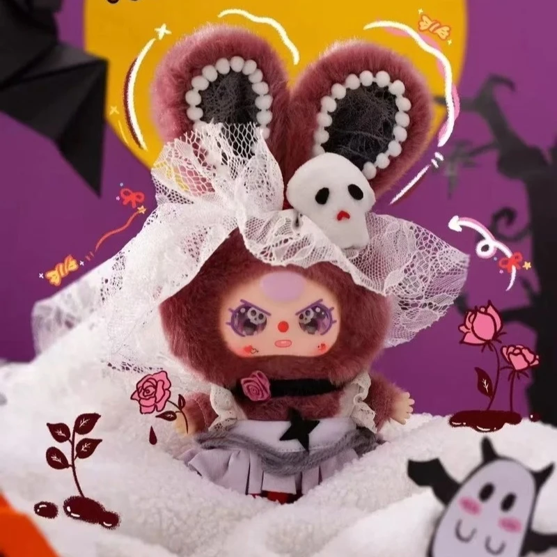 2025 ใหม่ ของแท้ 100% ตุ๊กตาเบบี้ ธีมปราสาทผจญภัยฮาโลวีน แบบกล่องสุ่ม ตุ๊กตาน่ารัก ของตกแต่ง ของเล่น ของขวัญ