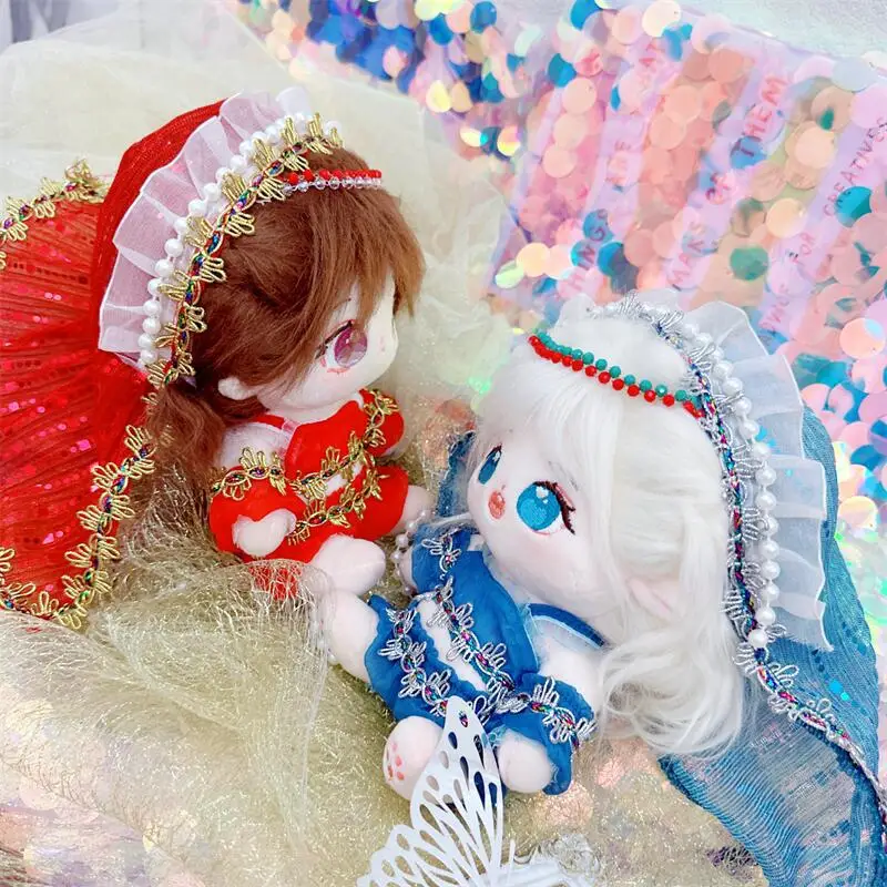 エキゾチックなスタイルの中国の民族風の服スーツコート帽子ウエストチェーン 20 センチメートル綿アイドル人形おもちゃ DIY 衣類アクセサリー