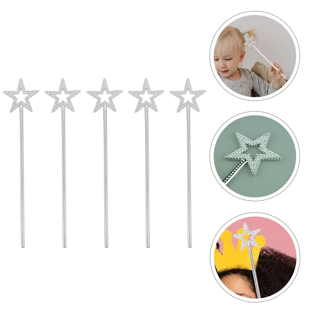 10 stuks stervormige sprookjes kinderspeelgoed prachtige handheld wands voor toneelvoorstellingen decoraties fee