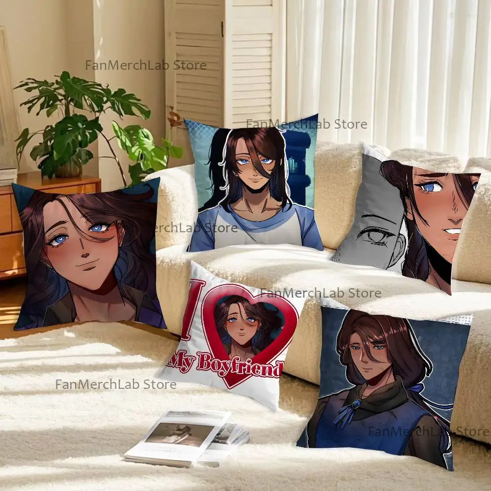 

The Kid C-Crowe At The B-Back Pillow Case Plush Fabric Soft Pillowcase Double Sided Print Sofa Cushion Cover Throw