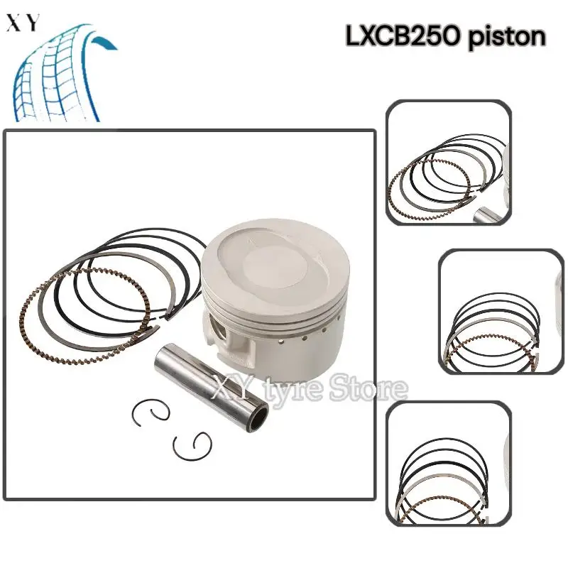 

Трехколесный и двухколесный мотоцикл Пляжные внедорожные детали Поршень LXCB250