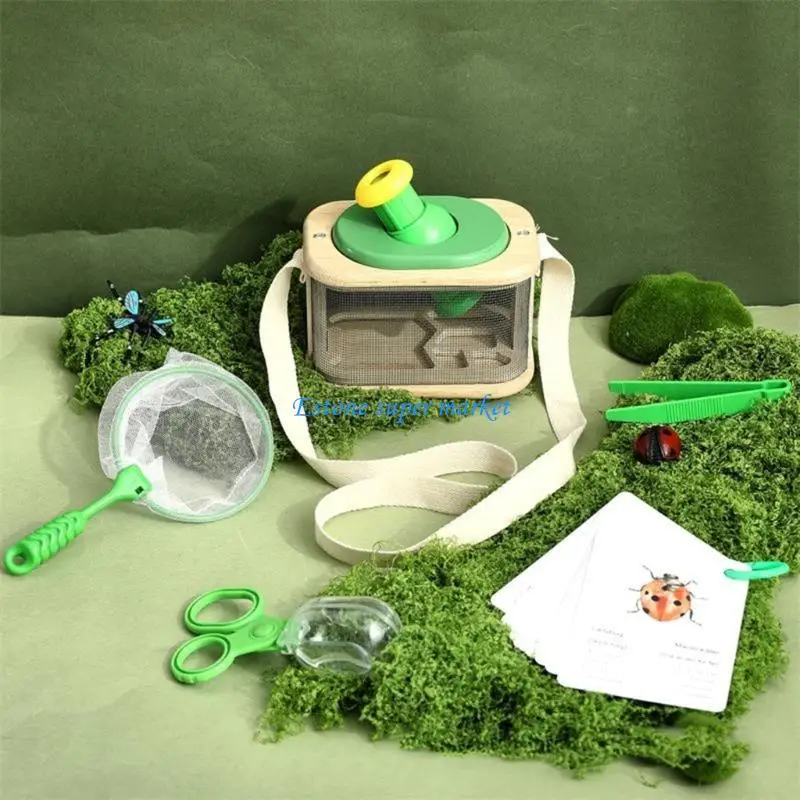 090B Child Friendly Insect Catching And Observation Tool For Nature Explorers