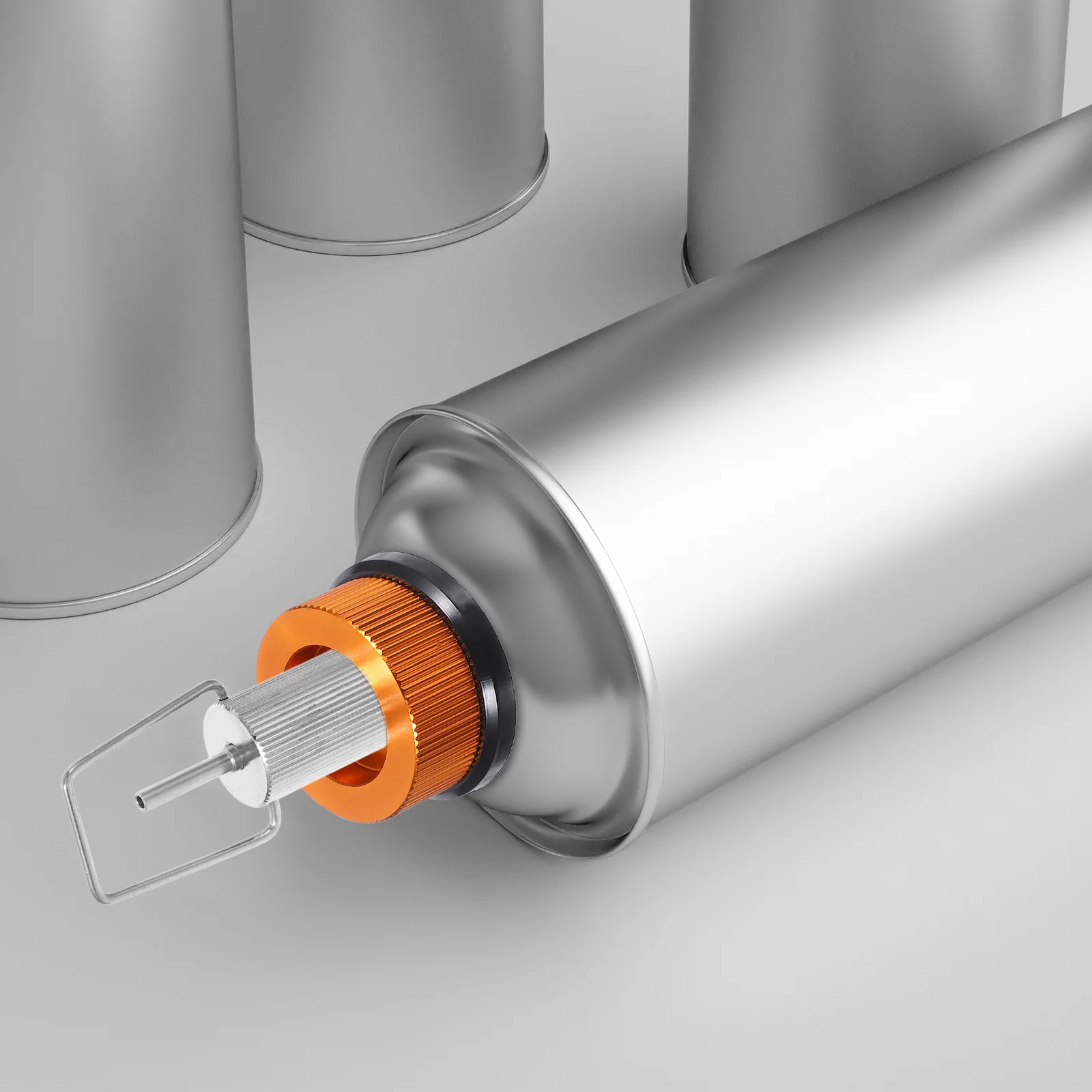 

Gas Canister Adapter Precision Refill Tool for Lighter Torches Compact Wear-Resistant Converter Head for Stable Gas Transmission