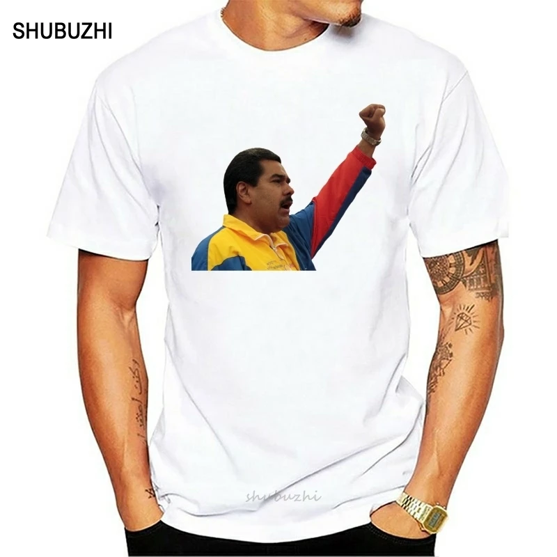 Camiseta de Moda 2026 Nicolas Maduro Venezuela Chavez Bolivar Socialismo, Ropa Deportiva para Hombre, Camiseta Informal con Humor, Talla Grande