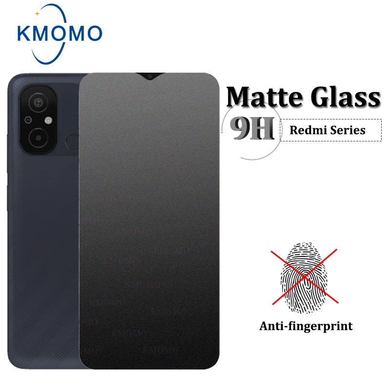 For Xiaomi Redmi 13 13C A3 12 12C A2 + A1 10A 10C 10 9 9A 9C 9T Matte Anti-Fingerprints Tempered Glass Screen Protector