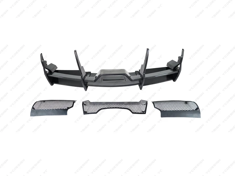 Car-Styling Auto Accessories FRP Fiber Glass Rear Bumper SV Style Fit For 2001-2010 Murcielago LP640/LP670