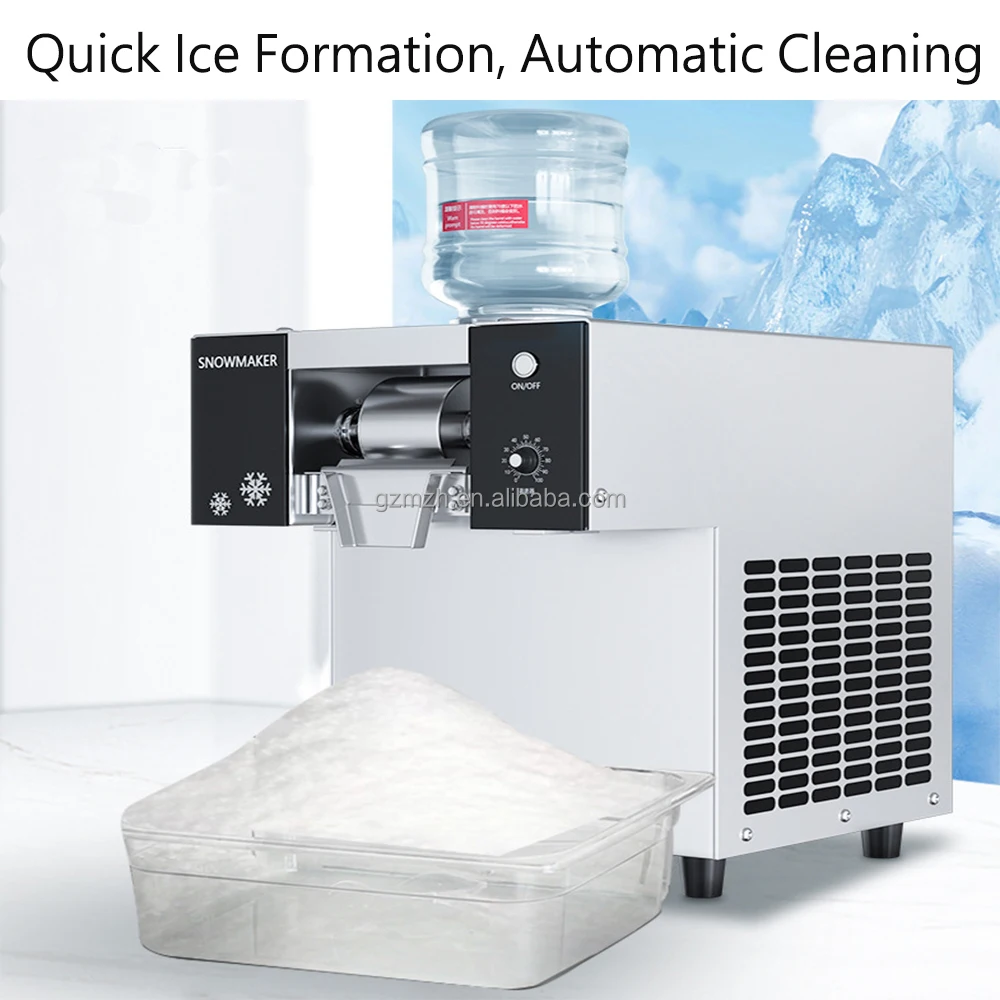 

Intelligent Touch Screen Snowflake Ice Making Machine Commercial Smoothie Machine for Night Market Milk Tea Ice Cream Shop