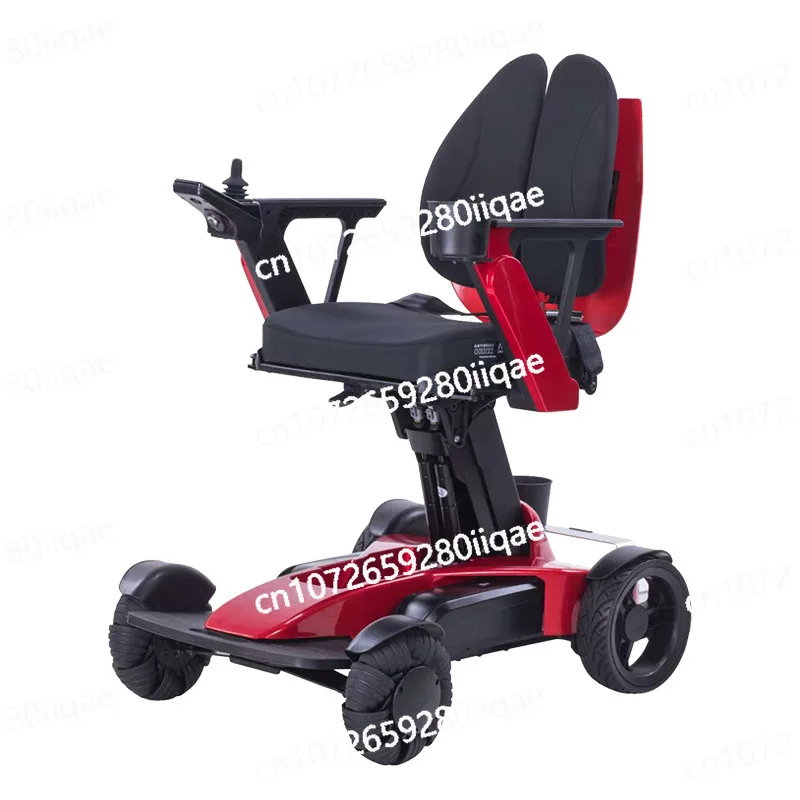 

Electric Four-wheeler Scooter Lifting and Folding Aluminum Alloy Electric Wheelchair
