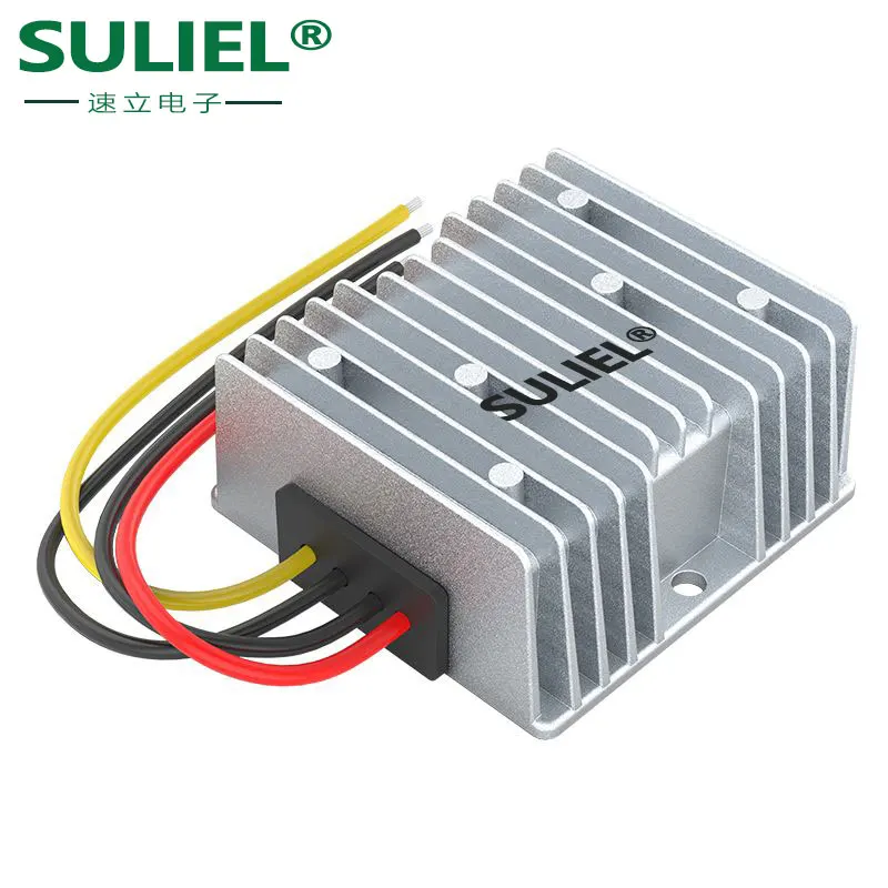 SULIEL-Fonte de alimentação regulada para carro solar, LED conversor step-up e step-down, 9V-36V a 12V Ga, 28V30A