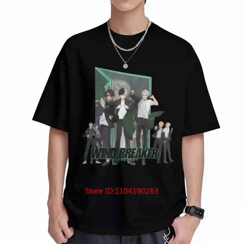 Camiseta de Manga Corta Wind Breaker 100% Algodón