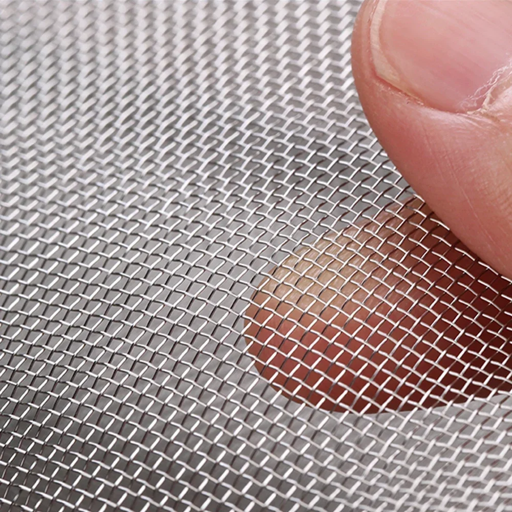 Stainless Steel Mesh for Household Mosquito Rodent Prevention.Thickened Self-adhesive Stainless Steel  Doors, Windows Screens