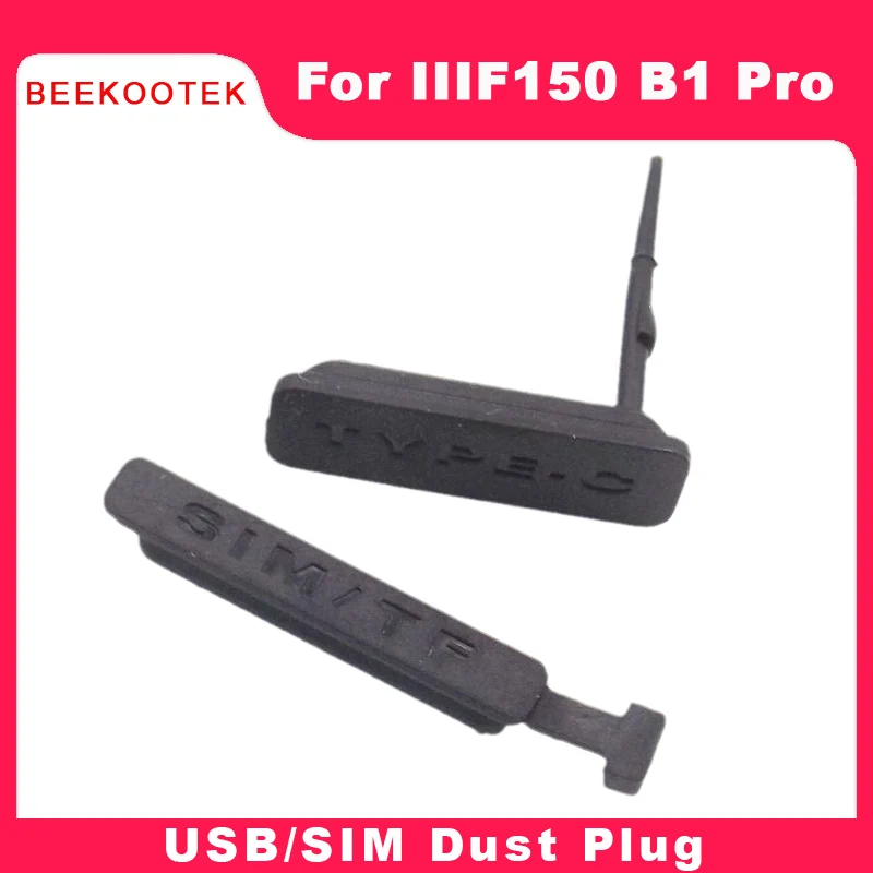 IIIF150 B1 Pro wtyczka przeciwpyłowa nowa oryginalna wtyczka SIM/TF type-c przeciwpyłowa wtyczka USB akcesoria do Oukitel IIIF150 B1 Pro Smart Phone