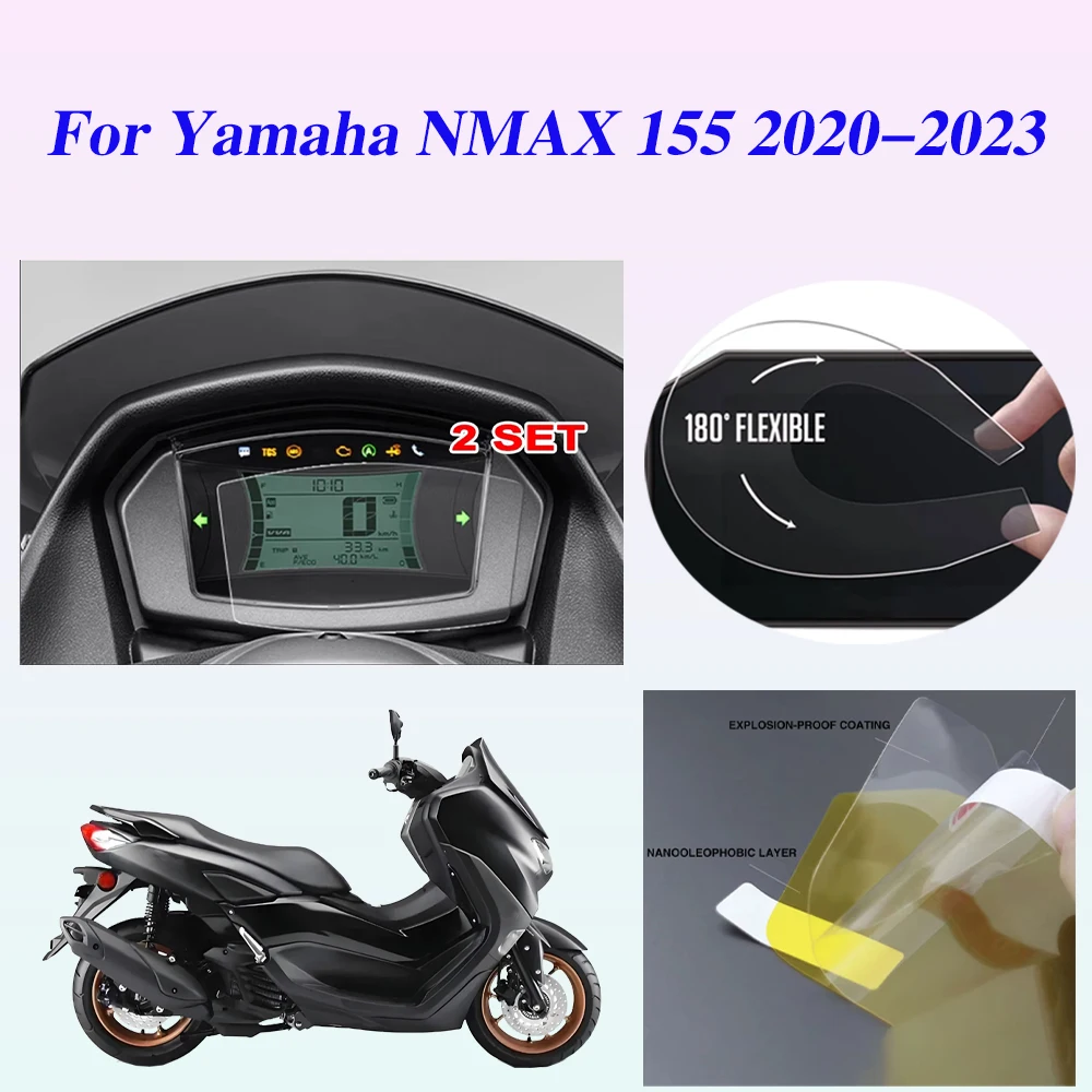 

Accessories Scratch Cluster Screen Fit For Yamaha NMAX155 2020 -2023 Motorcycle Accessories Scratch Cluster Screen Dashbo