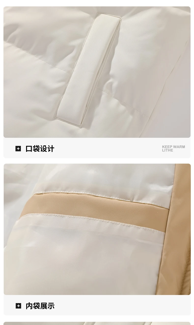 2026 new couple's cotton jacket with detachable hat men's thick cotton jacket men's and women's thicken brand warm cotton top