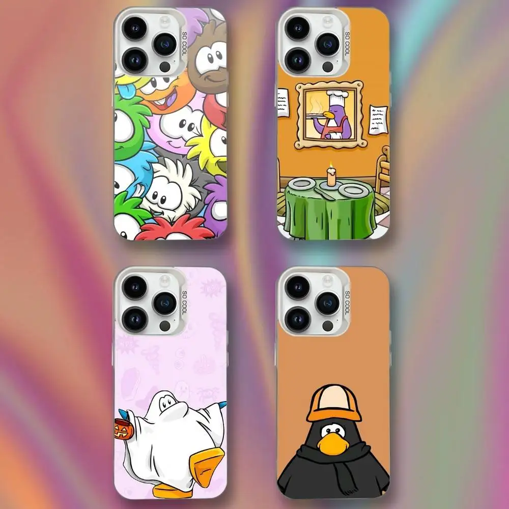 

Game C-Clubs P-Penguin-ns Phone Case For iPhone 16,15,14,13,12,11,Mini,Pro,SE,XS,MAX White Matte Shockproof Cover