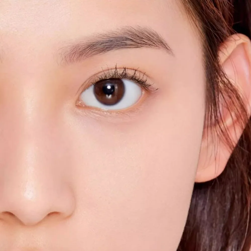 Novo lápis de sobrancelha de ponta dupla à prova d'água, duradouro, à prova de manchas, suave com pincel, bastão de sobrancelha