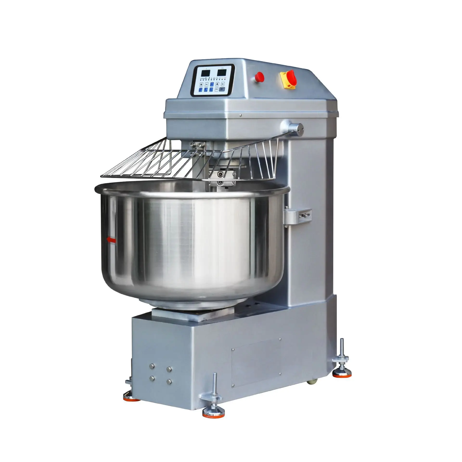 Intelligent dough mixing machine, computer panel jog control two-speed double-action dough mixing machine