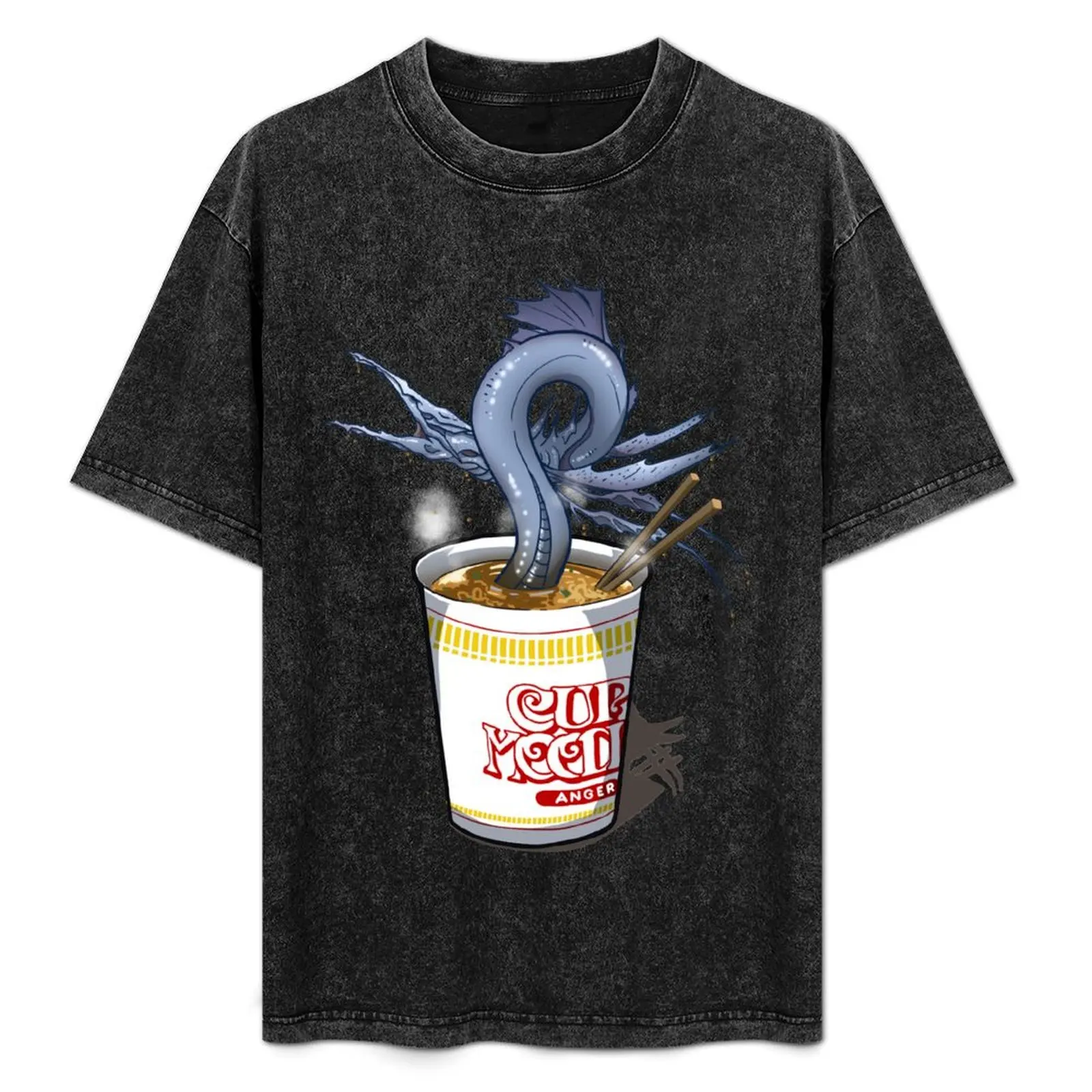 

Футболка с лапшой Angry Cup, рубашки с графическим рисунком, мужские футболки, персонализированная мужская одежда больших размеров