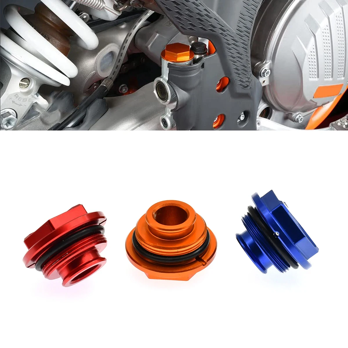 Крышка бачка гидравлического тормозного насоса CNC для KTM SX SXF XC XCF XCW XCFW EXC EXCF SMR BREMBO 2004-2022