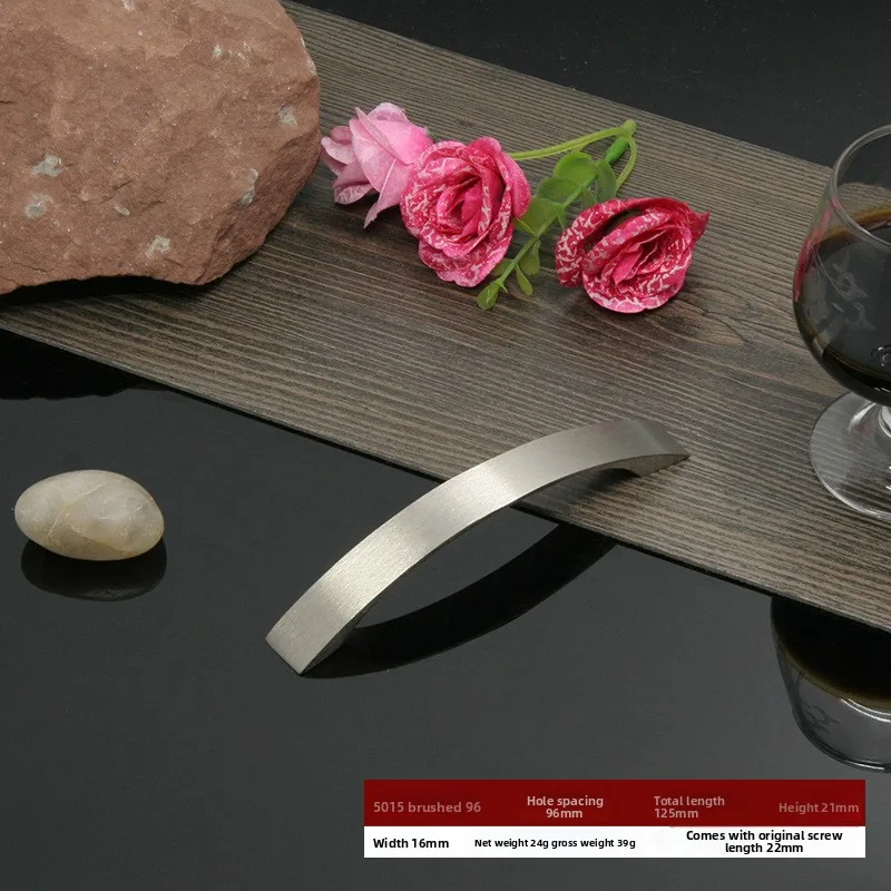 มือจับตู้ ลูกบิดประตู อลูมิเนียมอัลลอยด์ มือจับตู้ครัวแบบขัดเงา มือจับลิ้นชัก เฟอร์นิเจอร์ทันสมัย อุปกรณ์ฮาร์ดแวร์