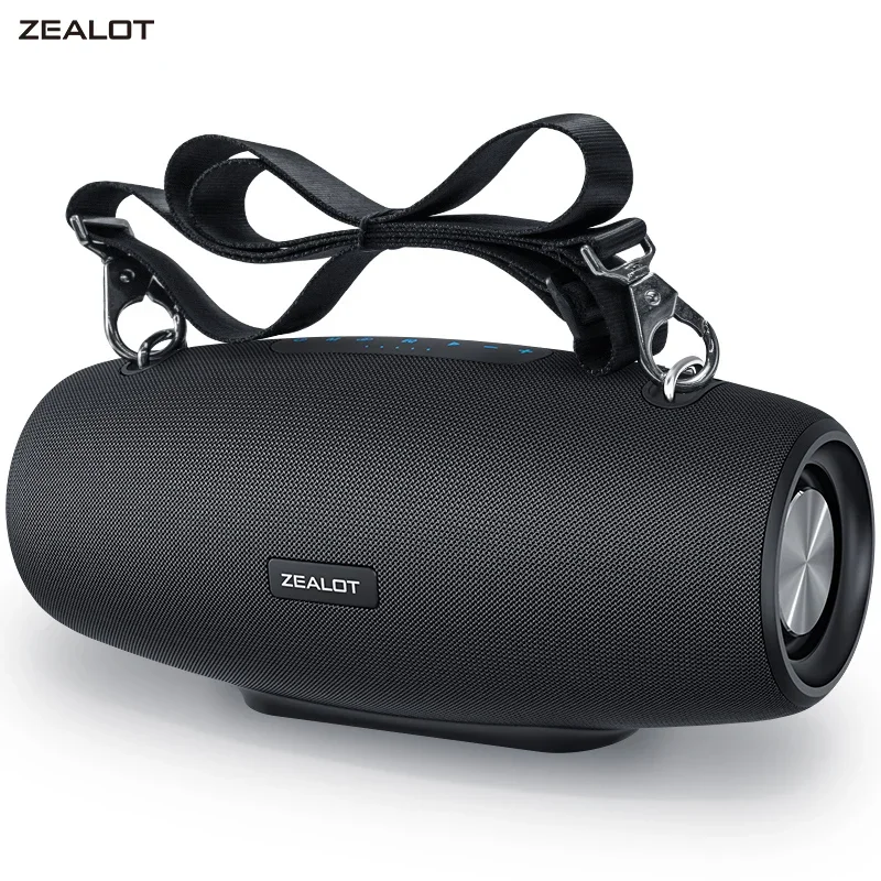 ZEALOT-S67 60W Tragbarer Bluetooth-Lautsprecher Outdoor-Party-Lautsprecher Großer Lautsprecher mit Hervorragender Bassleistung HiFi-Lautsprecher