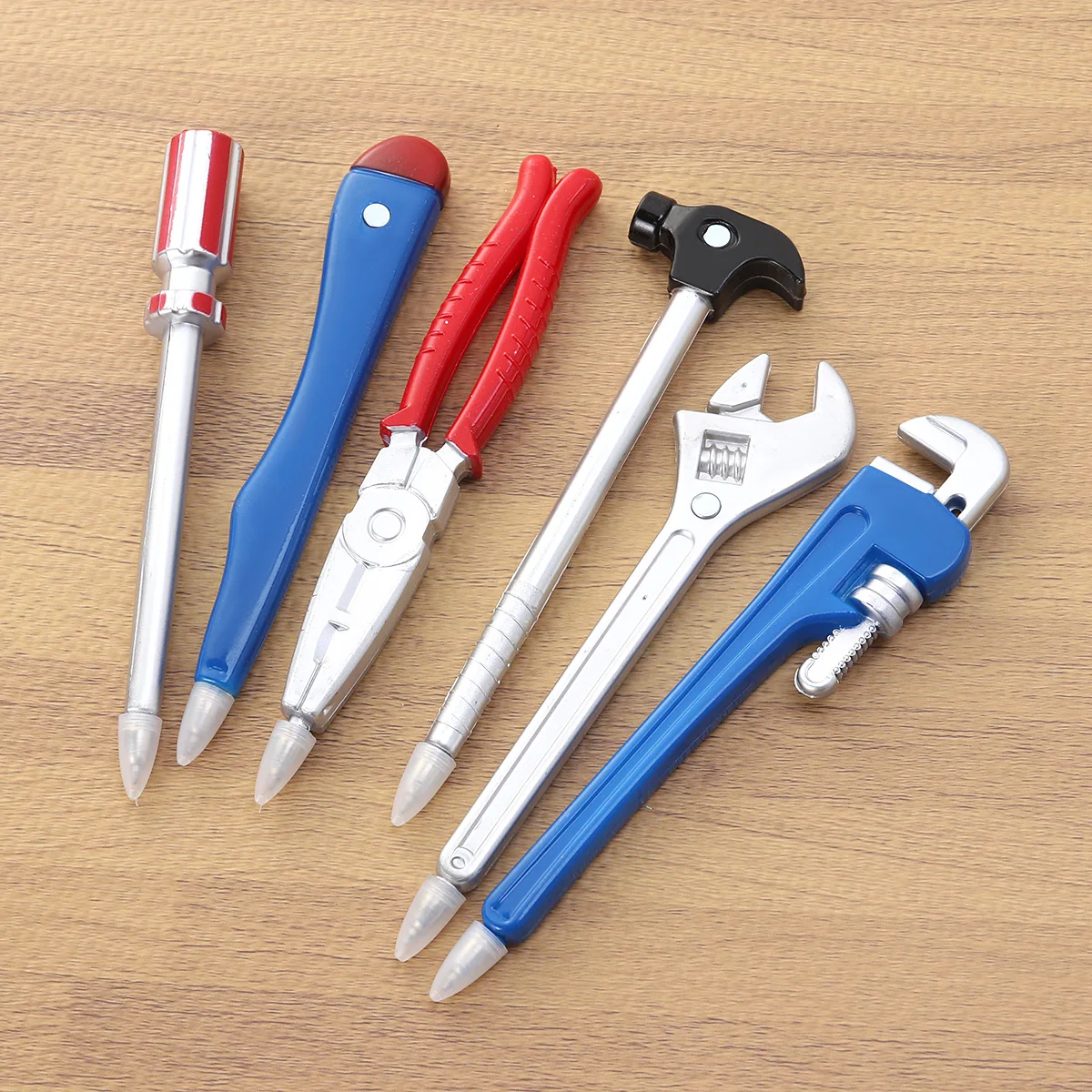 

6 Pcs Children's Ballpoint Pen Fine Tip Pens Colored Sign Ball-point Beautiful Creative Variety Student