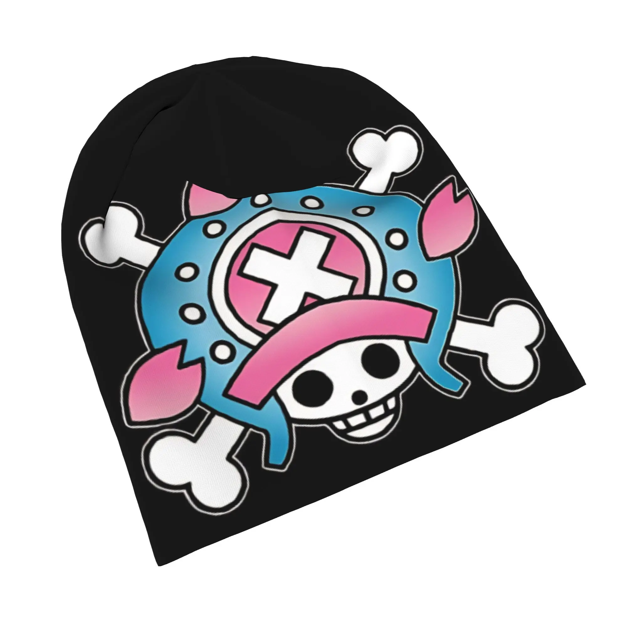 Tony Tony Chopper Pirate Logo Bonnet Hat Vintage Outdoor Skullies Beanies Hat one piece for Men Women Warm Thermal Elastic Caps