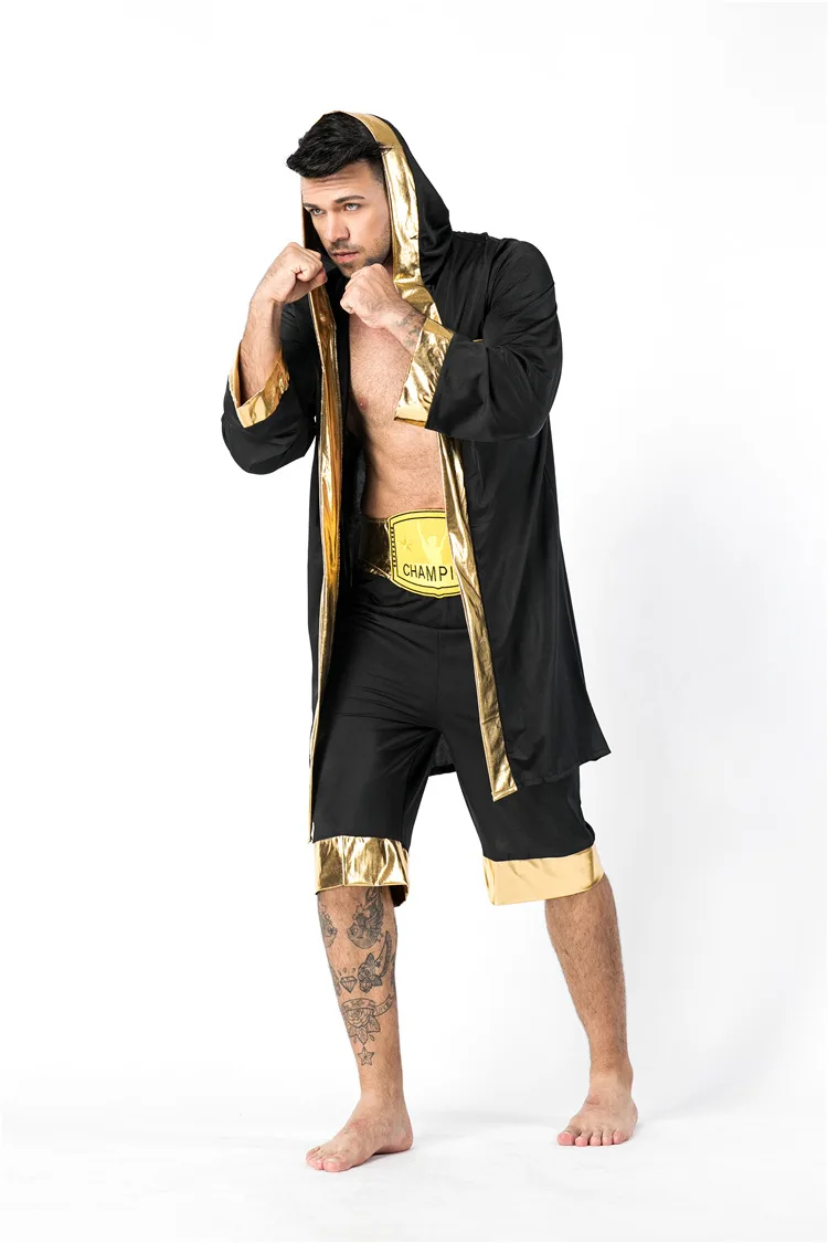 섹스 속옷 역할 놀이 남성과 여성의 복싱 챔피언 파이터 게임 코스프레 섹스 속옷 세트 L309