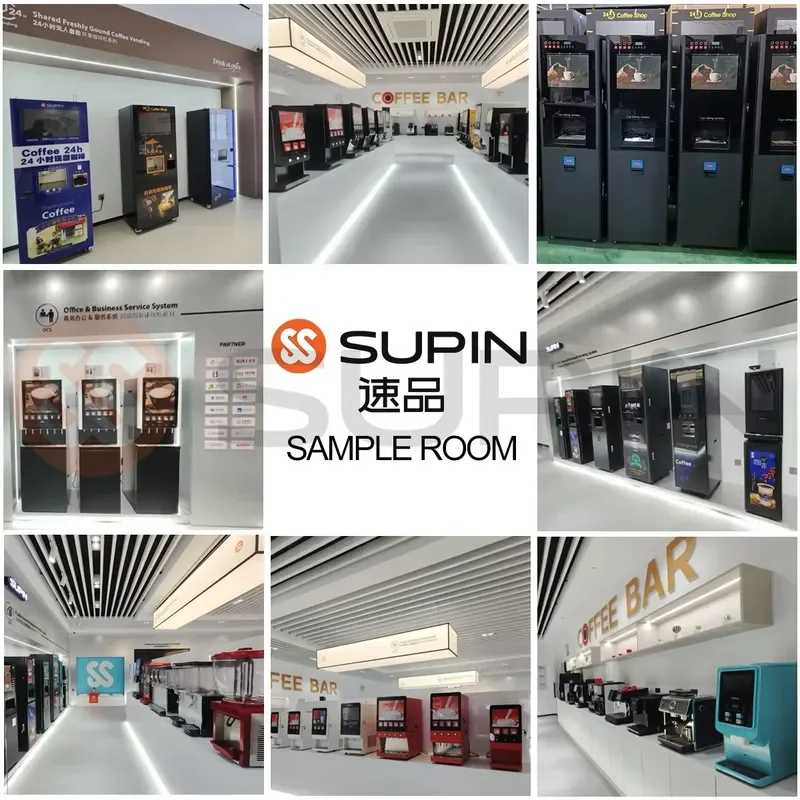 for SUPIN 410f Automatic Coffee Vending Machine SDK Compatible Instant Hot Drink Dispenser for Home Office Commercial Use