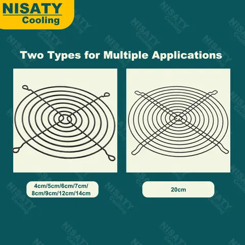 8 best sales 80 मिमी फैन ग्रिल - №1