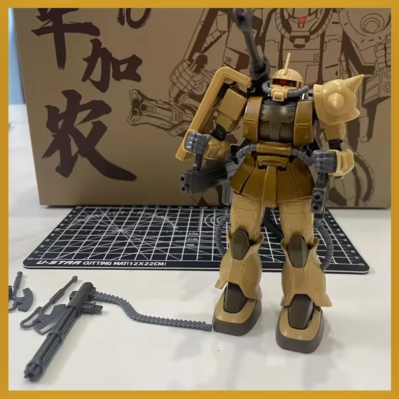 

Zaku Half Cannon Hg 1/144 Jms Model Ms-06ck Assembly In Stock Model Kit Desert Colour Toy Action Figures Robot Mecha Kids Gifts