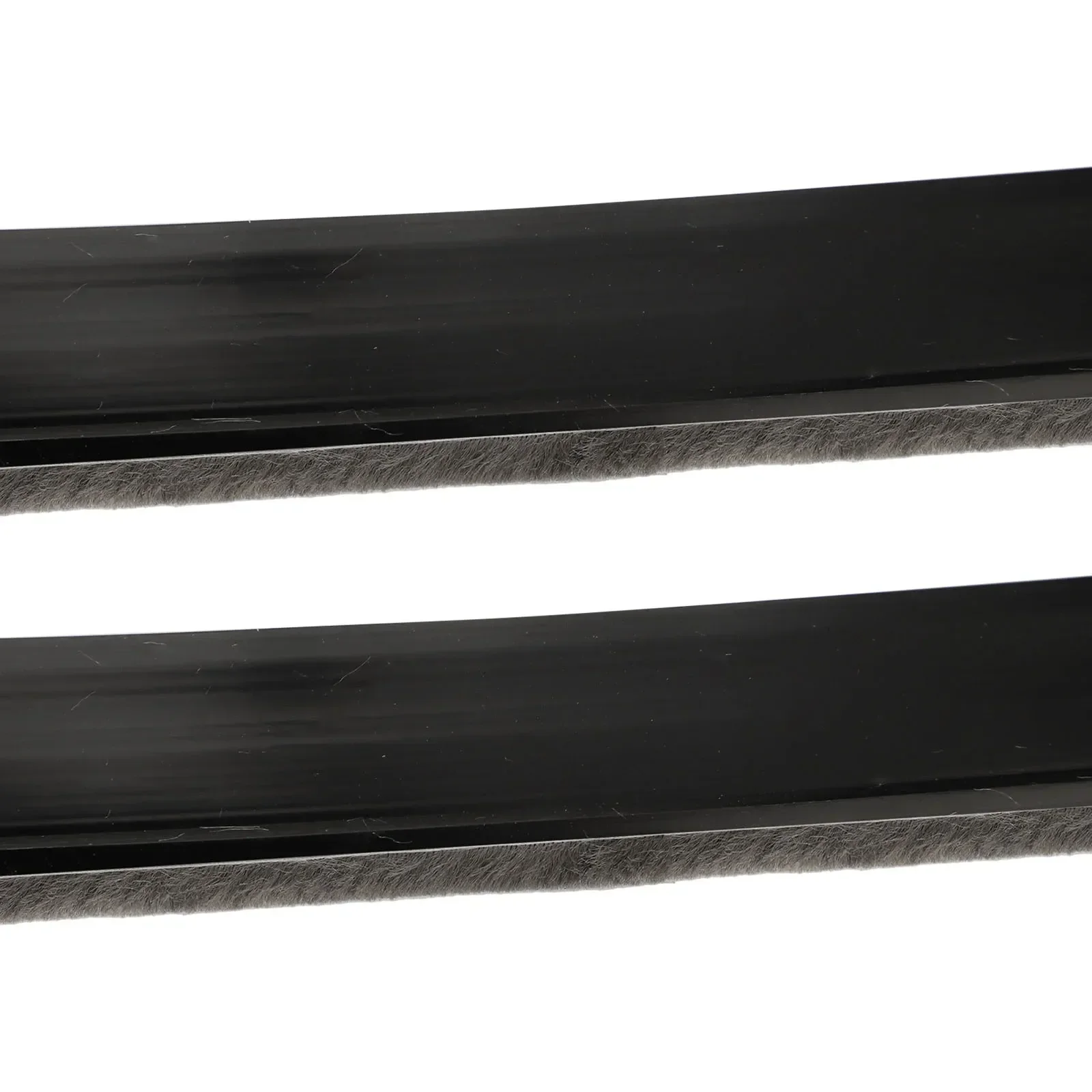 2 Stuks 53 Mm Rubberen Afdichtstrip Deur Zuig Met Borstel Winddicht Deur Bodem Afdichtstrip Vochtbestendige En insect-proof Deur