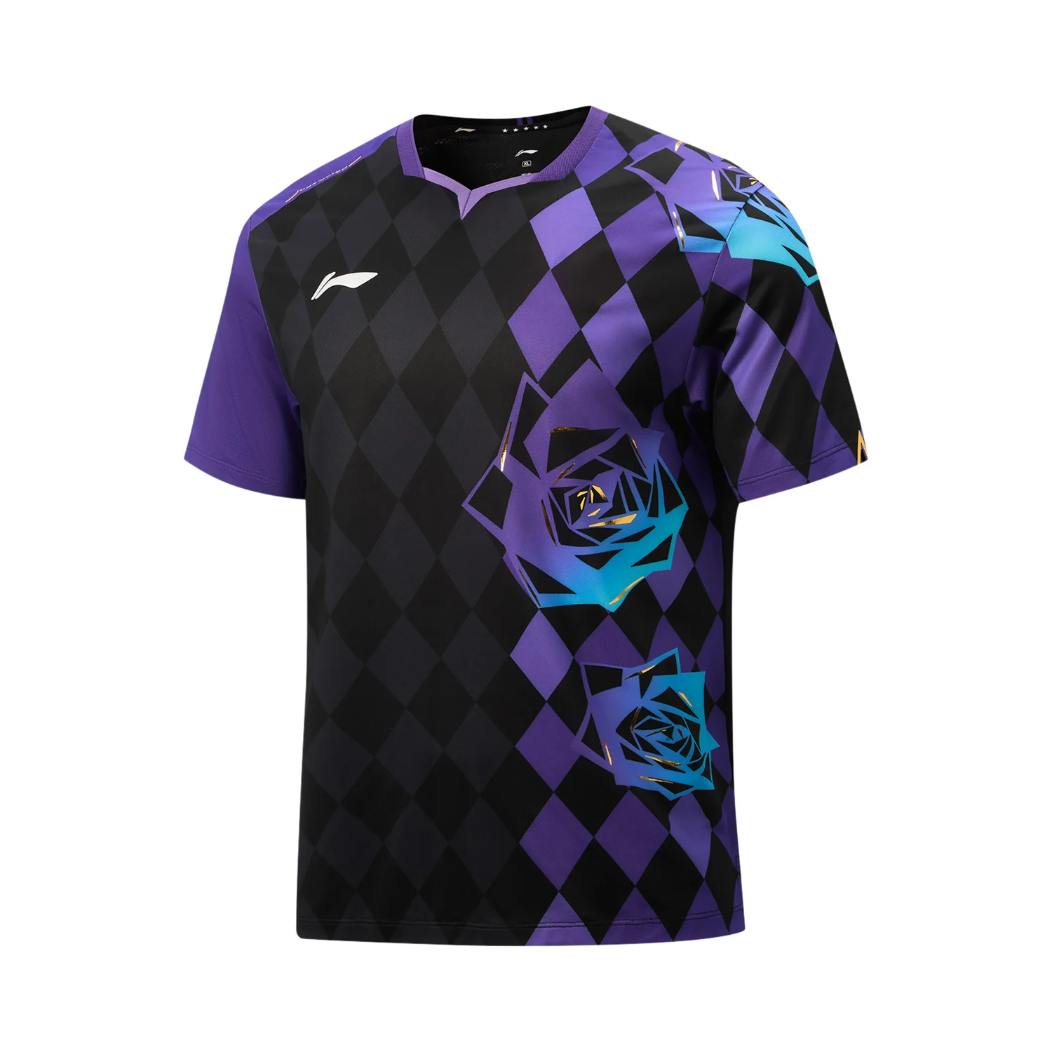 -Pong Series Quick-Dry Training Top Short Sleeve Unisex Competition Sportswear round Neck T-Shirt AAYW0191