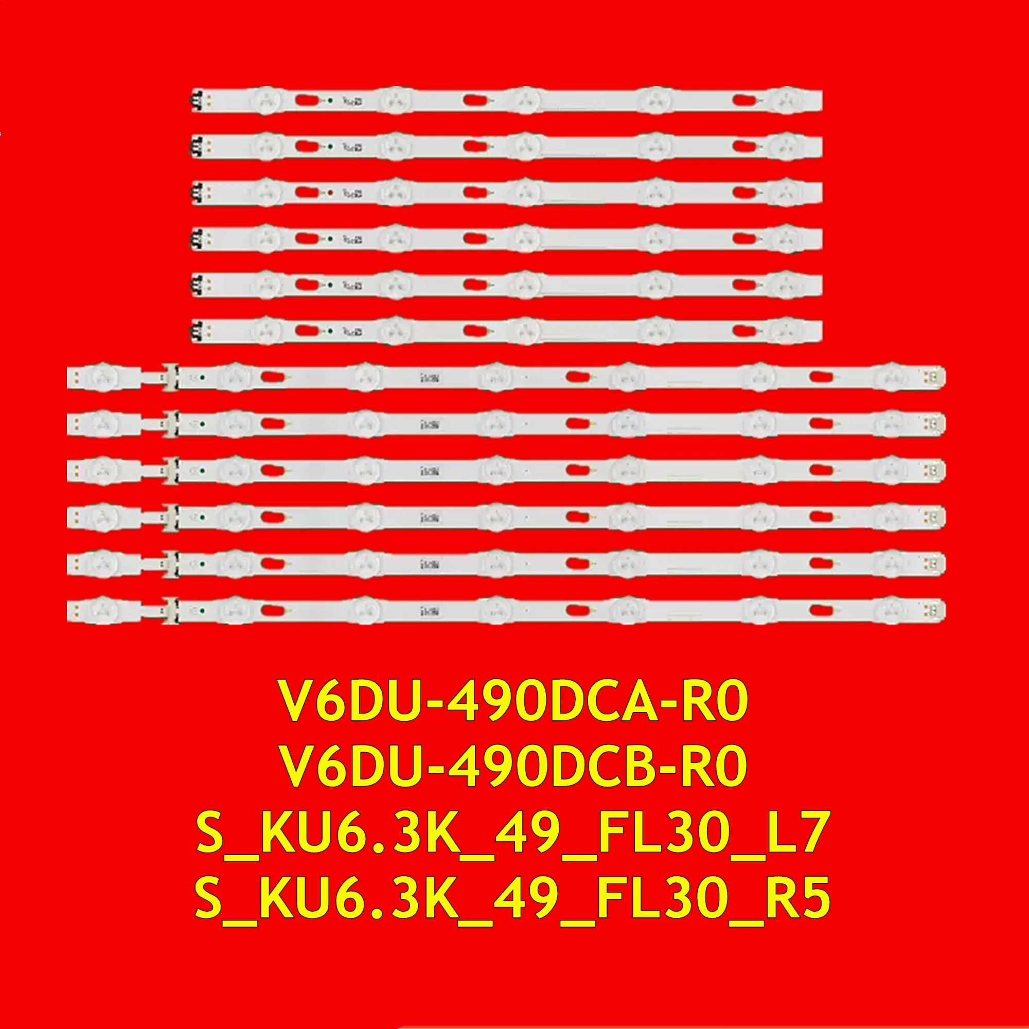 

Светодиодная лента для UE49KU6100, UE49KU6300U, UE49MU6100U, UE49MU6200, UE49MU6300U, UE49KU6170U, UE49KU7350U