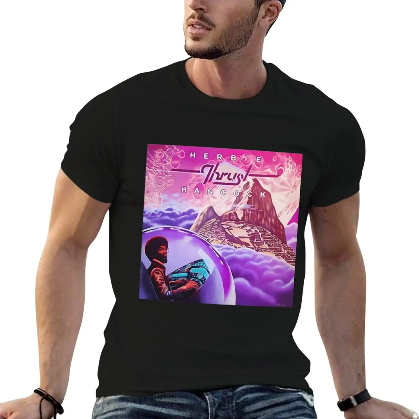 Herbie Hancock T-Shirt Plus Size Solid Color T-Shirt