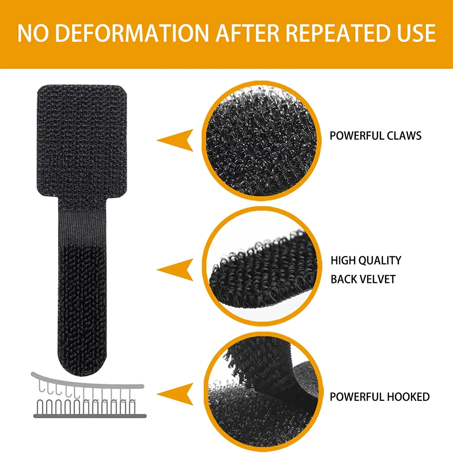 20/10/5 قطعة منظم الكابلات القابلة للإزالة العلاقات ماوس سماعات إدارة الأسلاك أربطة كابلات من النايلون قابلة لإعادة الاستخدام حلقة هوب الشريط الأشرطة التعادل