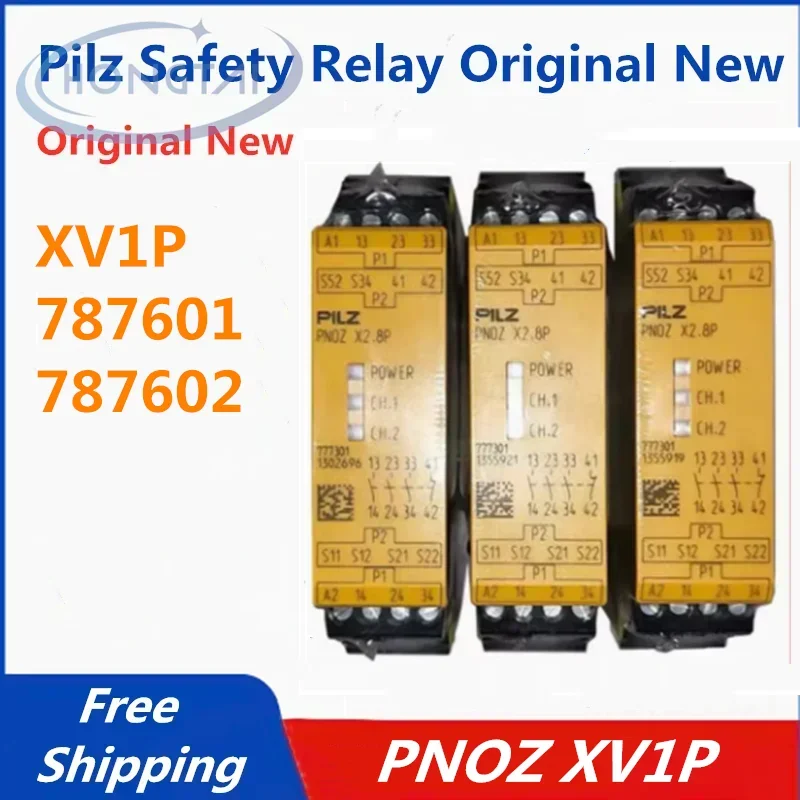 

Free Shipping PNOZ XV1P 787601 787602 PILZ Safety Relay Module Original New Hot Sale