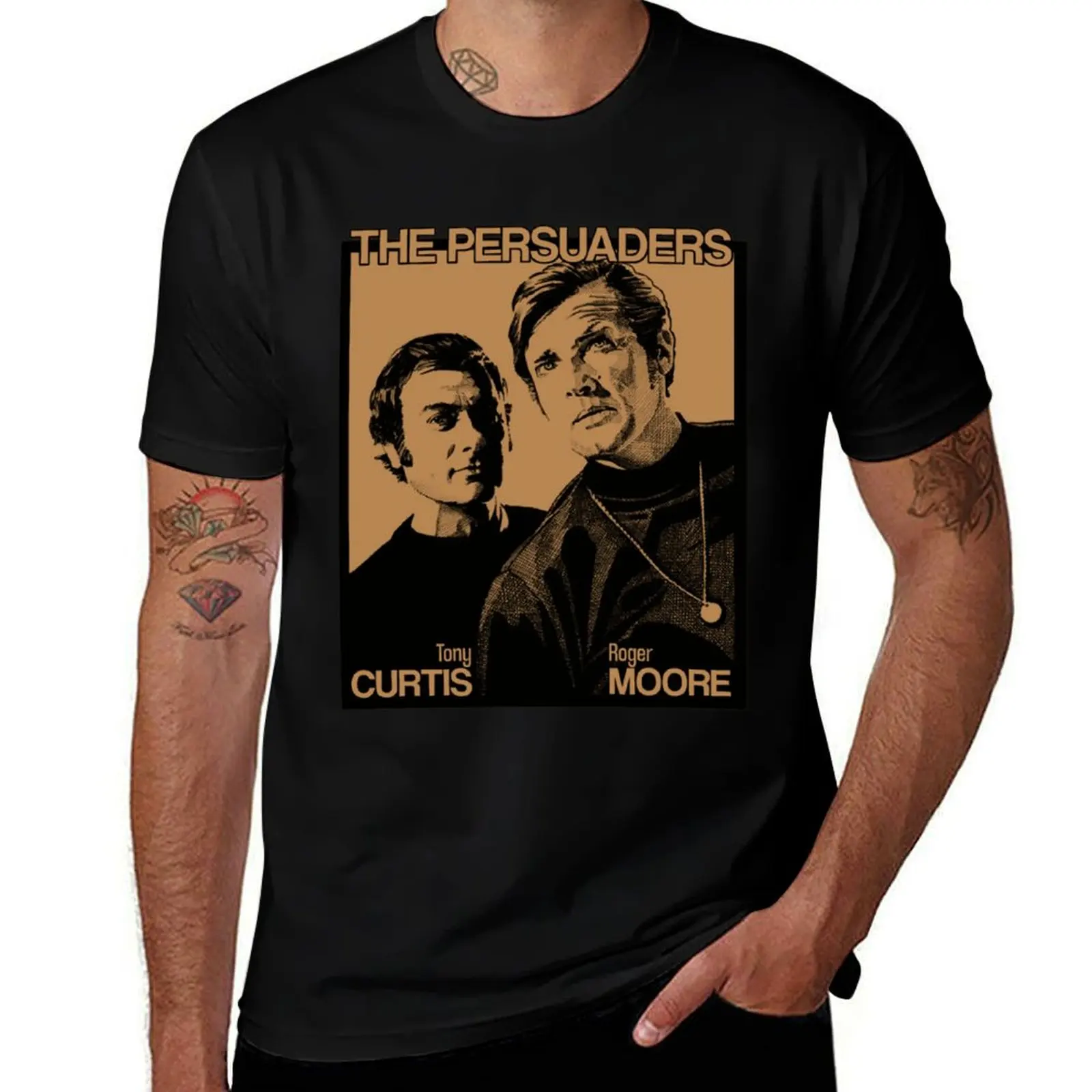 Poster The Persuaders Classic . T-Shirt custom shirt Blouse sweat men graphic t shirts