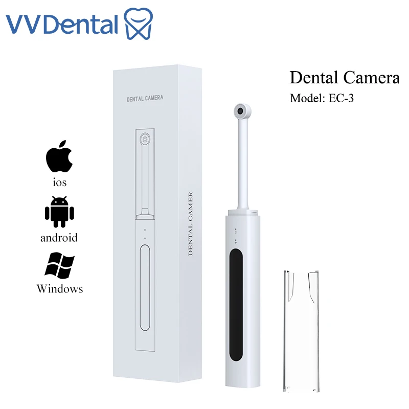 VVDental Dental Intra Oral Camera 3MP HD Wifi Wireless Waterproof IP56 Intraoral Endoscope For IOS Android Phone Teeth Inspectio