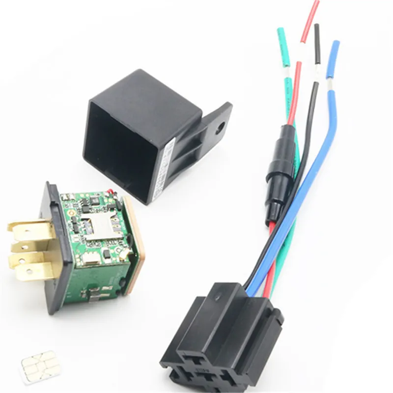 Anti-theft Monitoring Cut Off Oil System W Free APP 4G Car GPS Tracker H325 CJ7 Tracking Relay Device GSM Locator Remote Control