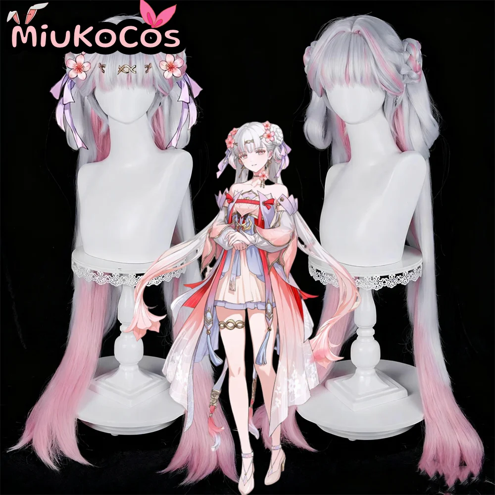 

IN STOCK Jinhsi Peach Blossom Cosplay Wig MiukoCosplay Game Wuthering Waves Cosplay